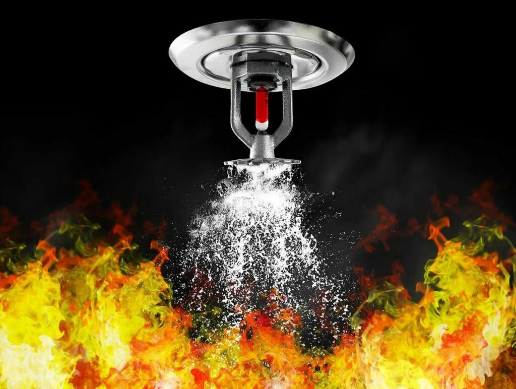 Sprinklerprojektering - bild på sprinkler